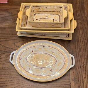 Temptations yellow old world 5 piece bundle‎